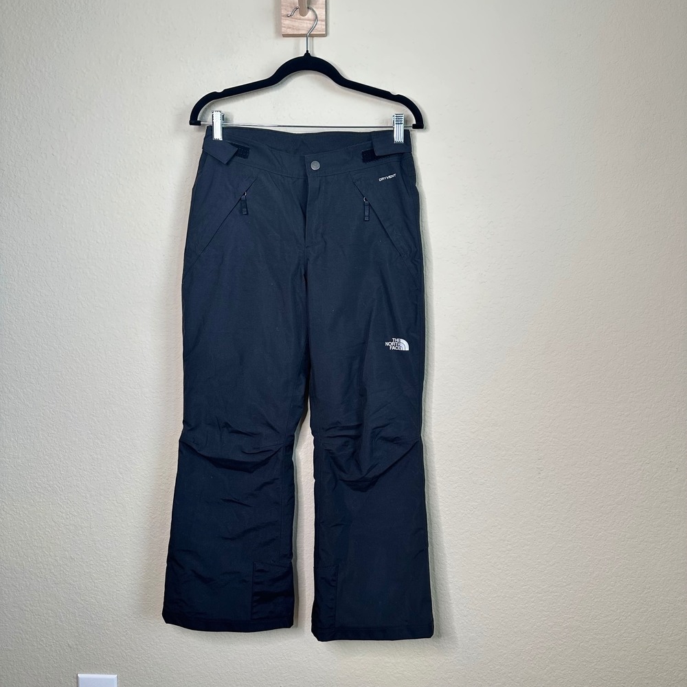 The North Face Girls L 14/16 Black DryVent EZ Grow Insulated Snow Pants Cold